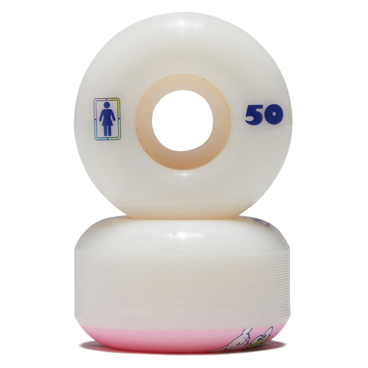 Girl x Hello Kitty Rainbow Skateboard Wheels - Assorted Colors - 50mm image 2