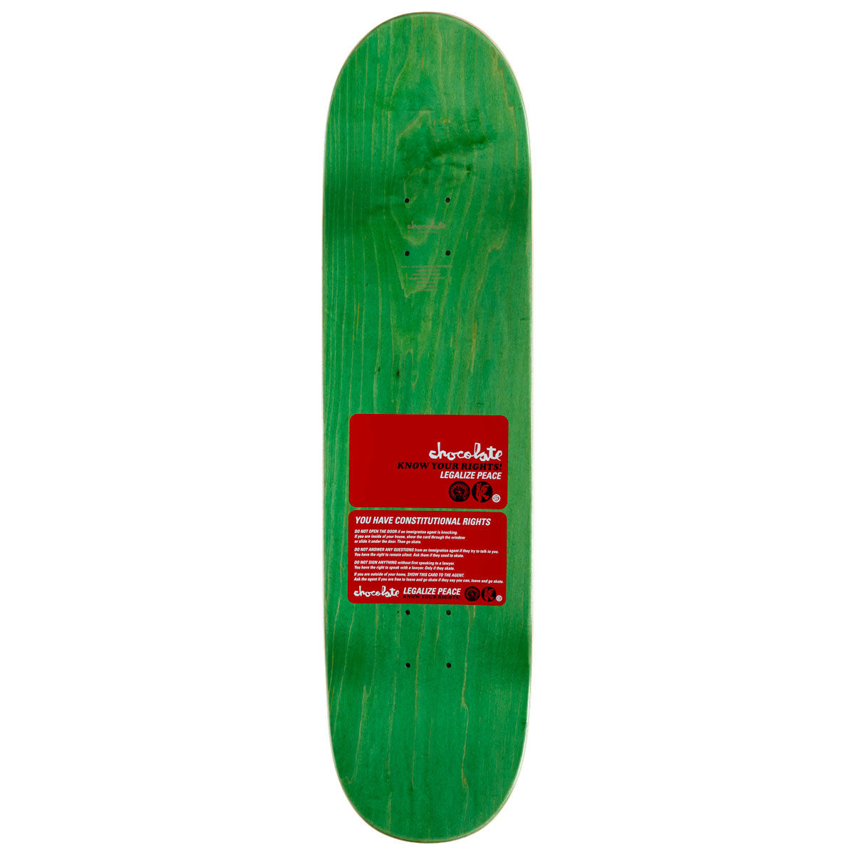 Chocolate Herrera Know Your Rights Skateboard Complete - 8.375