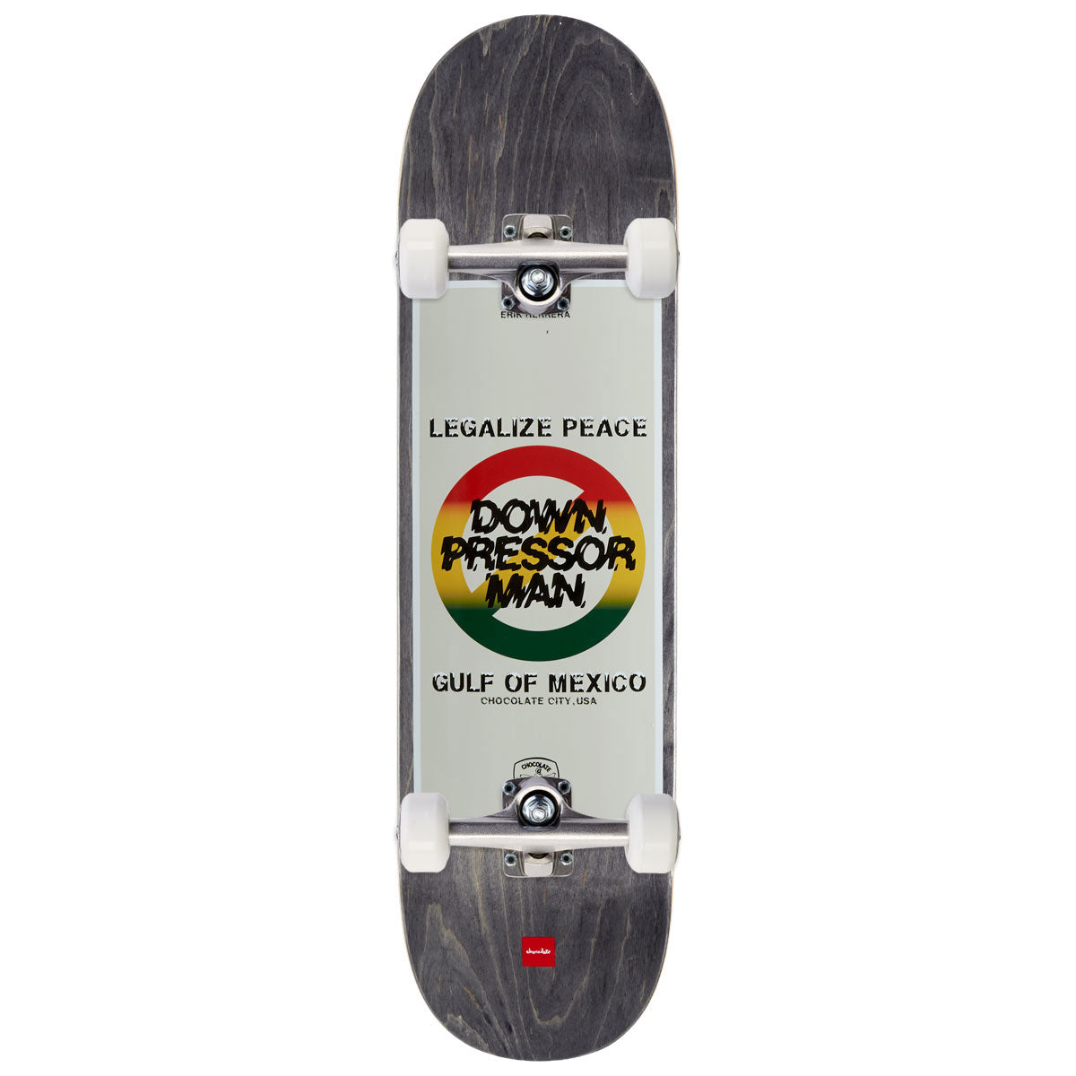 Chocolate Herrera Know Your Rights Skateboard Complete - 8.375