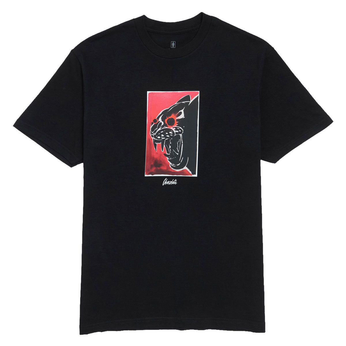 Chocolate Swanski Panther T-Shirt - Black image 1