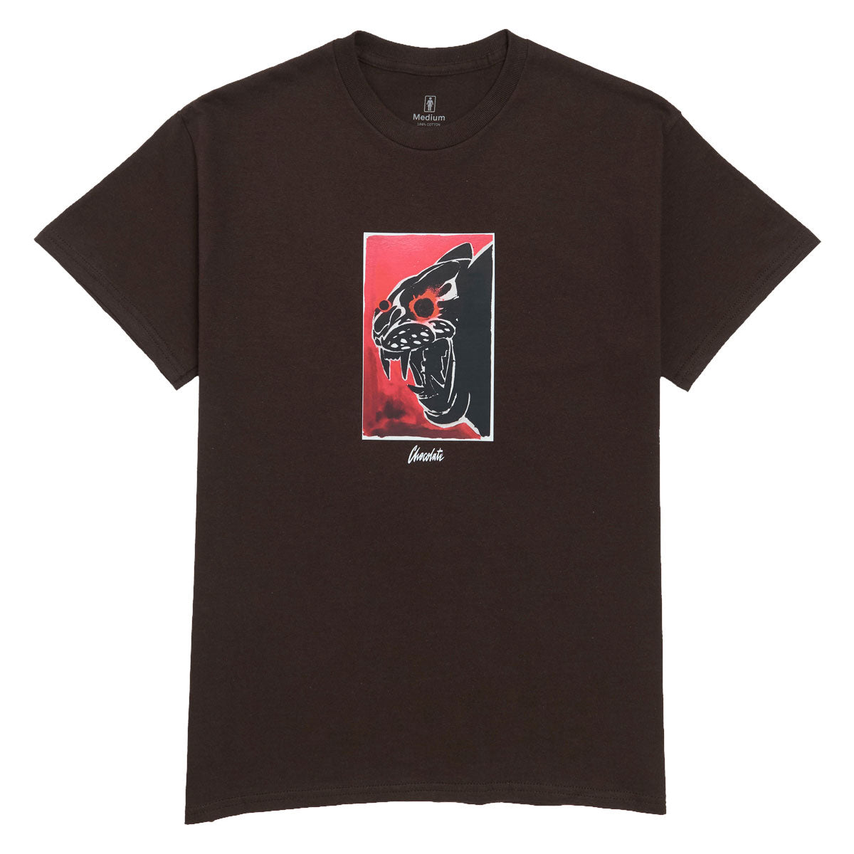 Chocolate Swanski Panther T-Shirt - Brown image 1