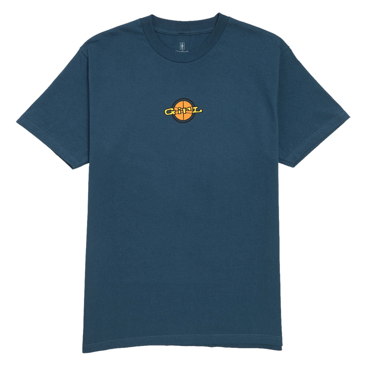 Girl Full Court Logo T-Shirt - Harbor Blue image 1