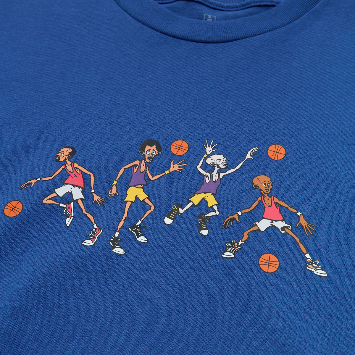Girl Full Court Squad T-Shirt - Aqua Blue image 2