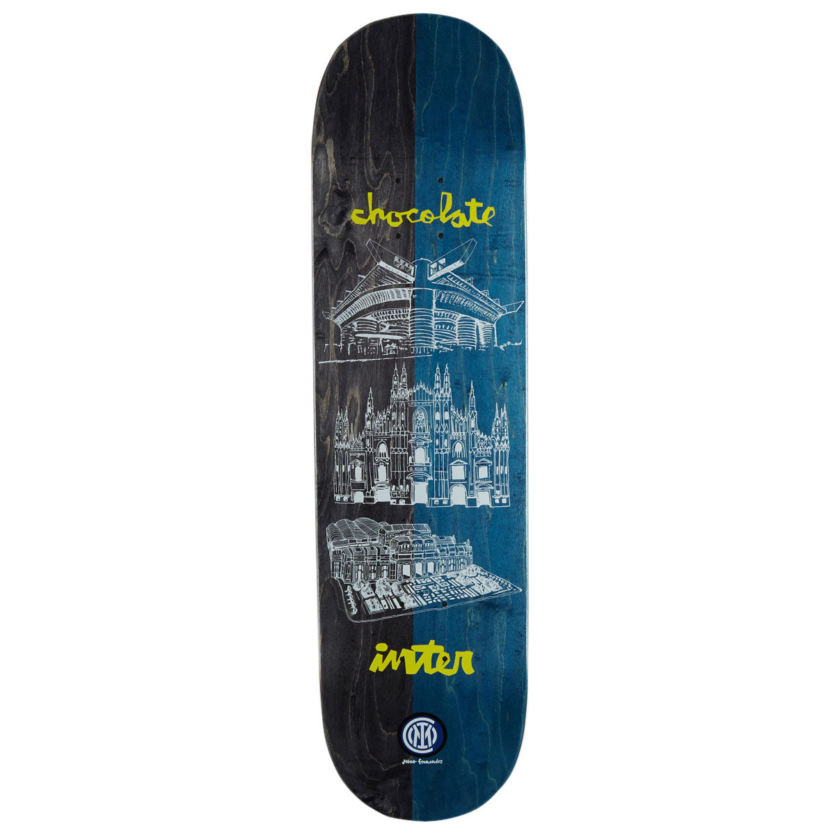 Chocolate Fernandez Inter Milan Skateboard Deck - 8.25