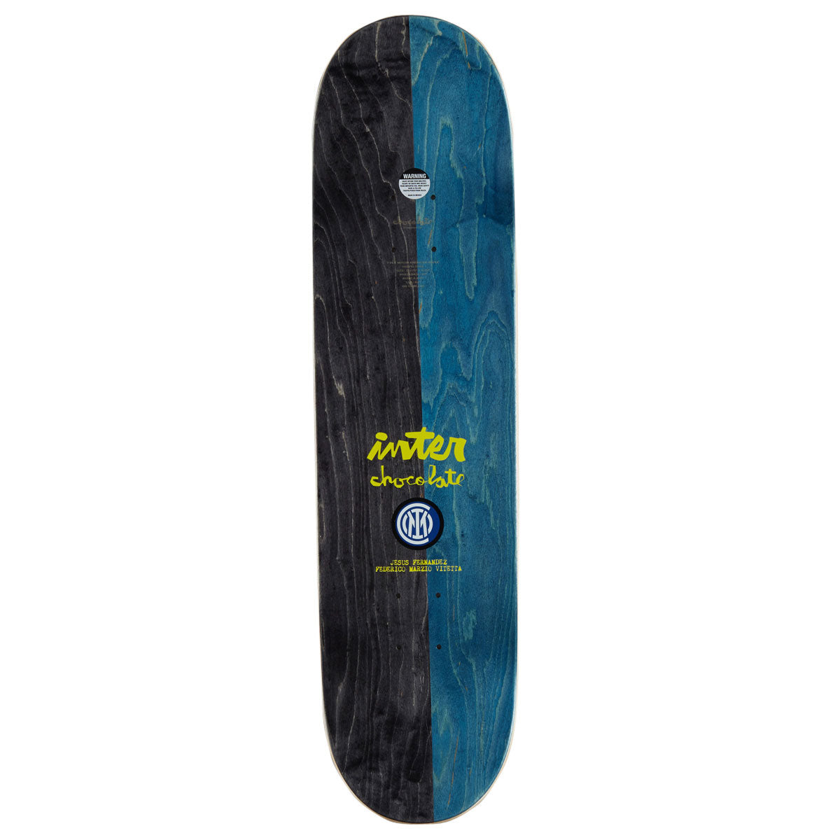 Chocolate Fernandez Inter Milan Skateboard Deck - 8.25