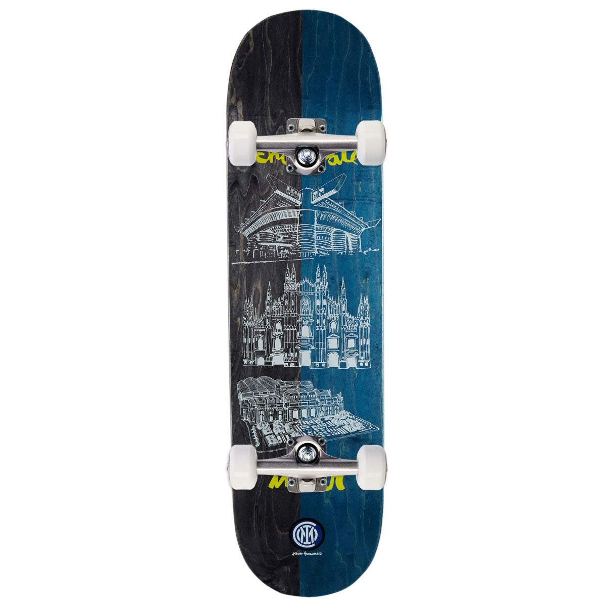 Chocolate Fernandez Inter Milan Skateboard Complete - 8.25