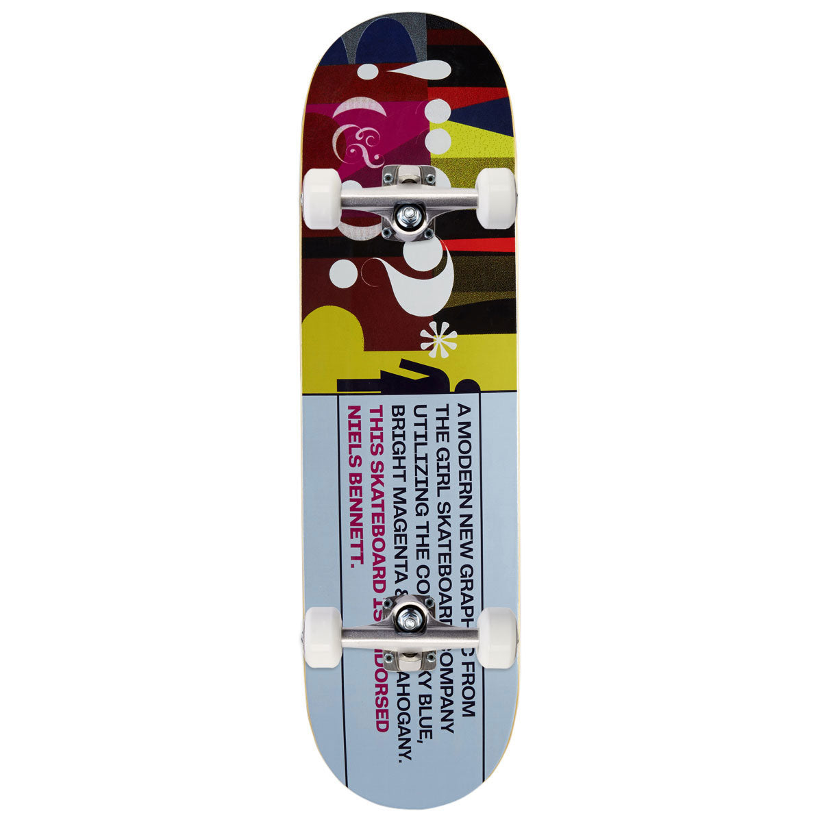 Girl Bennett Follies Skateboard Complete - 8.25