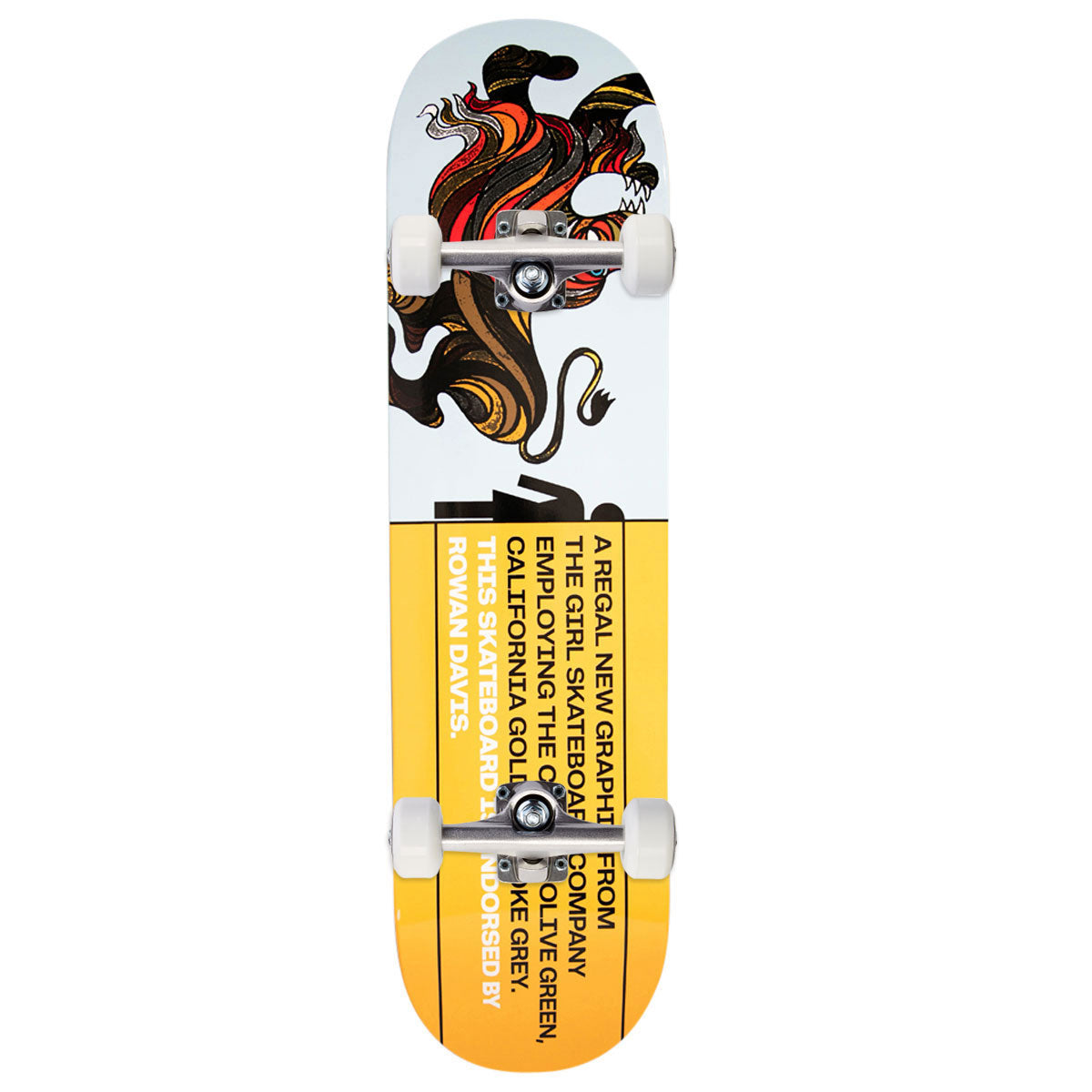 Girl Davis Follies Skateboard Complete - 8.25