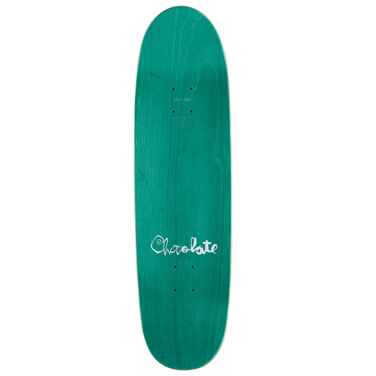Chocolate Aikens OG Script Loveseat+ Skateboard Deck - 9.00