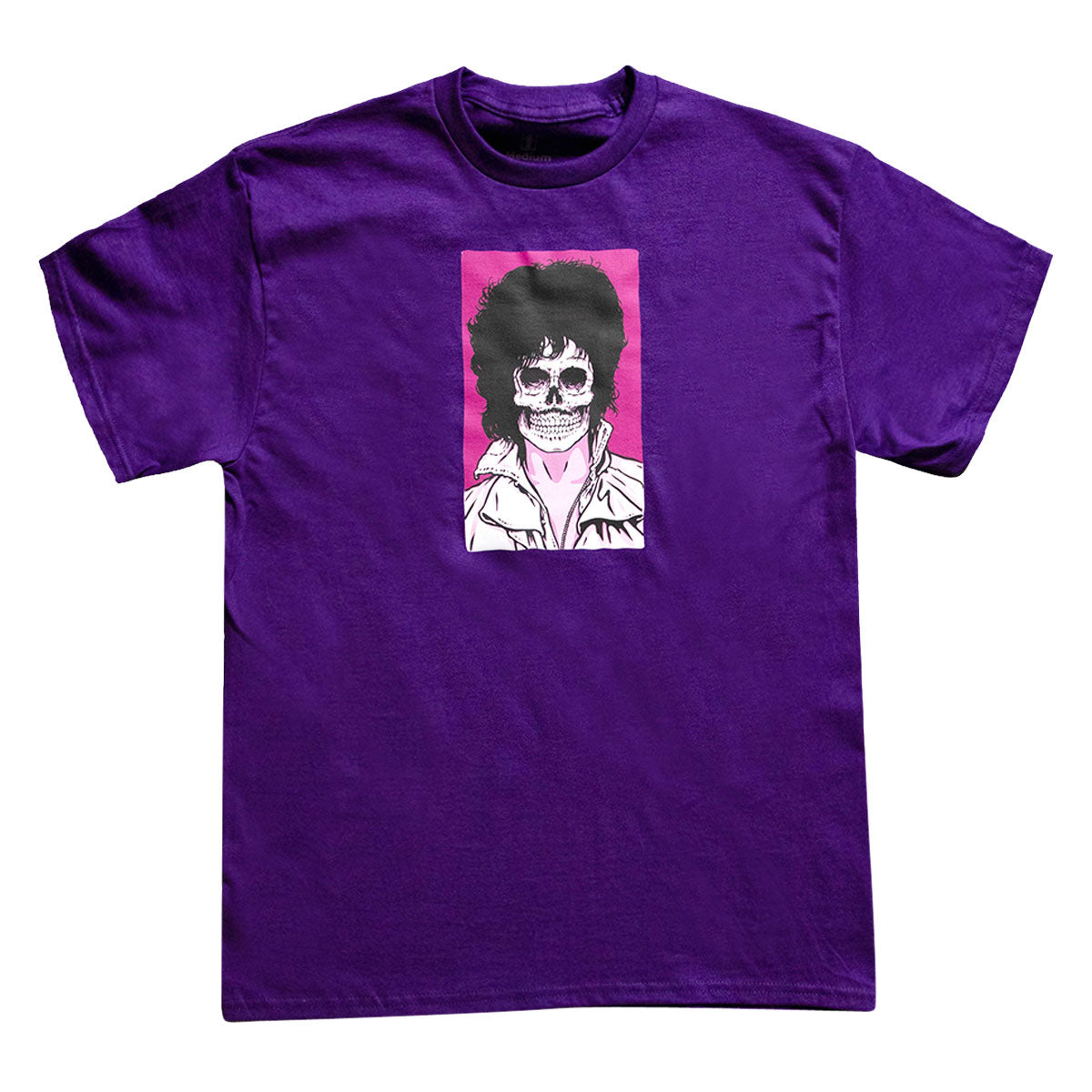 Girl Skull Of Fame Purple Skull T-Shirt - Purple image 1