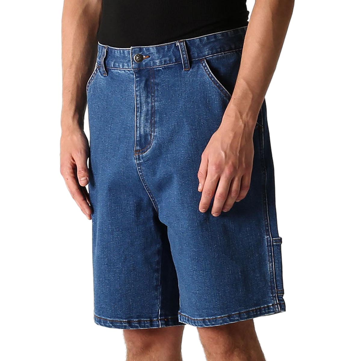 Former Distend Denim Walk Shorts - Dark Blue Denim image 3