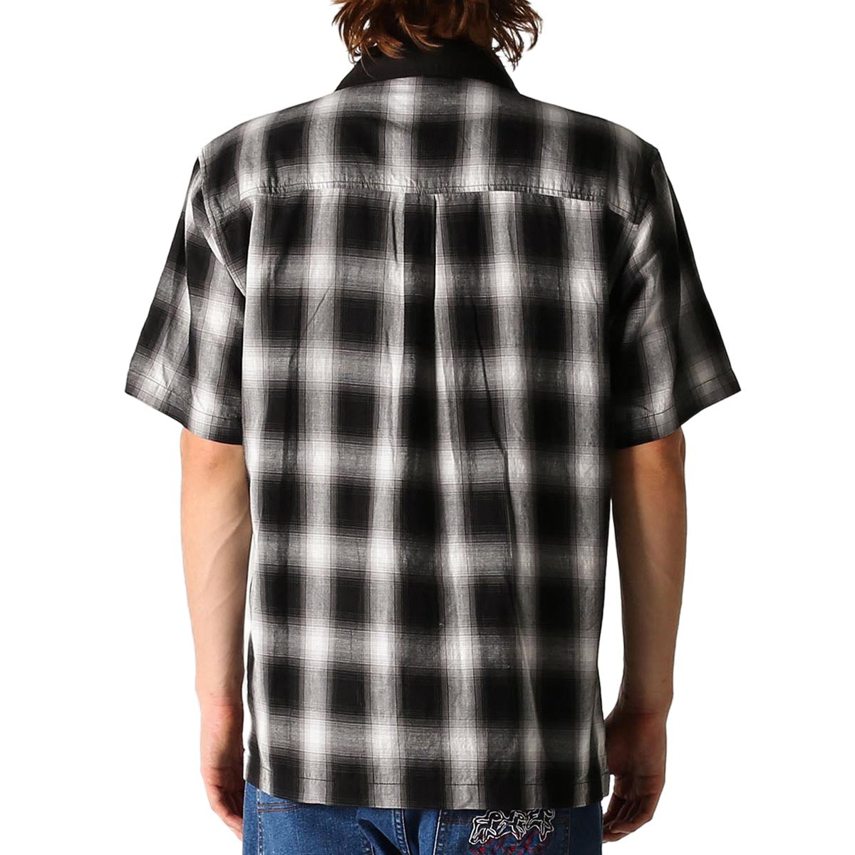 Former Broadcast Plaid Shirt - Black Ombre image 2