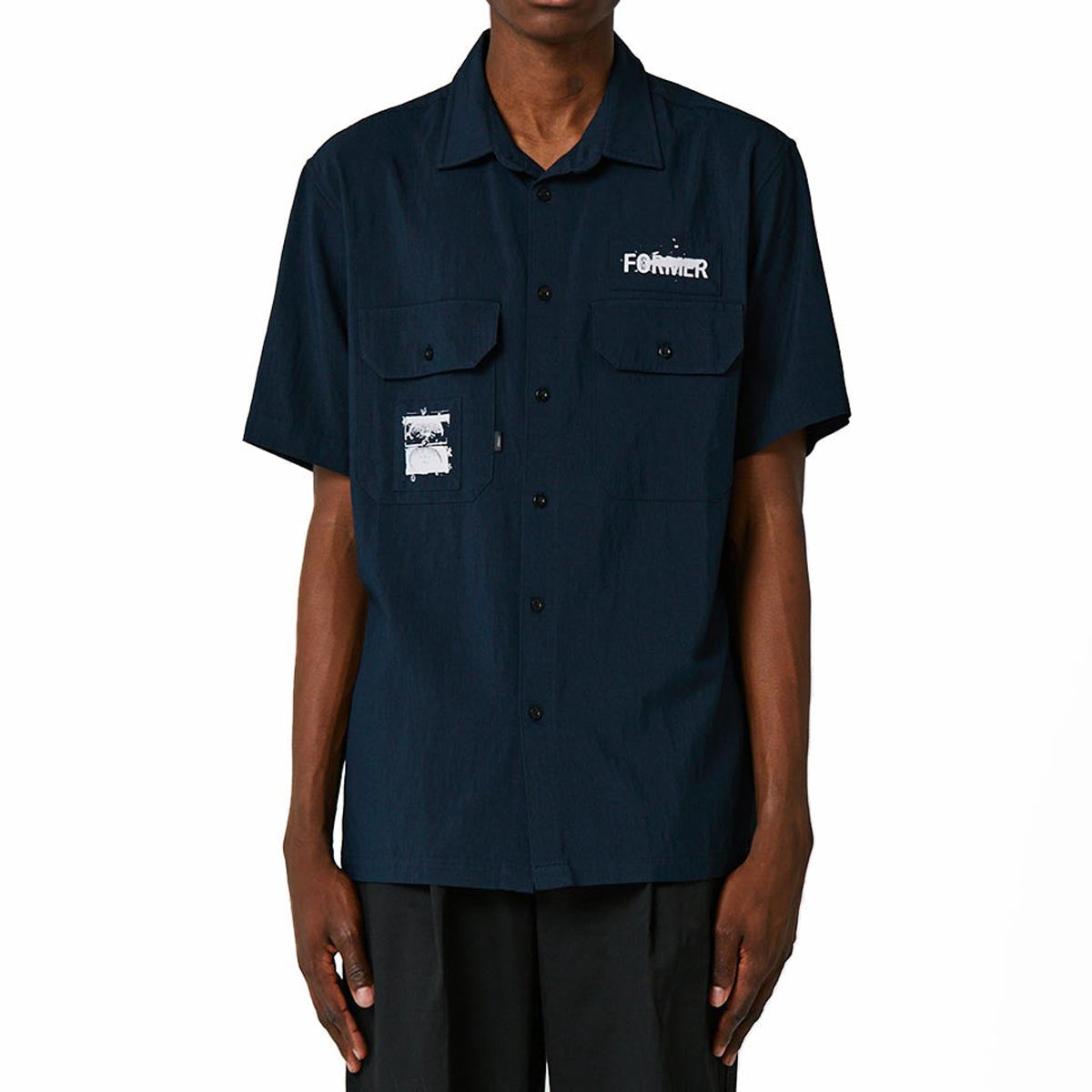 Former Scratched Work Shirt - Cadet image 1