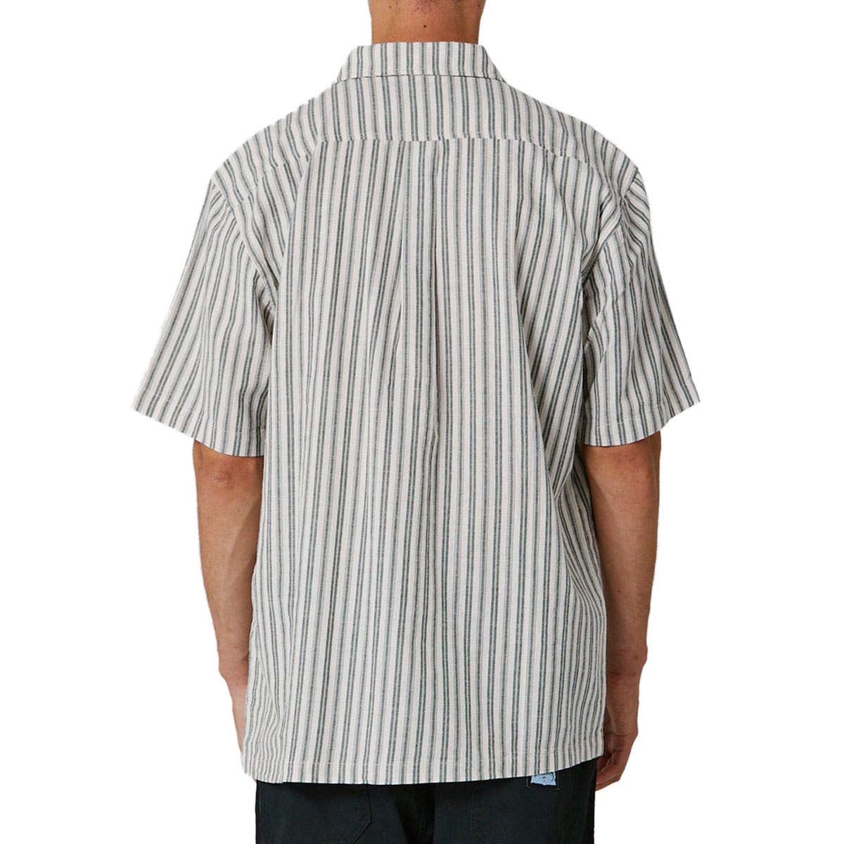 Former Reynolds Striped Shirt - Bone Green image 2