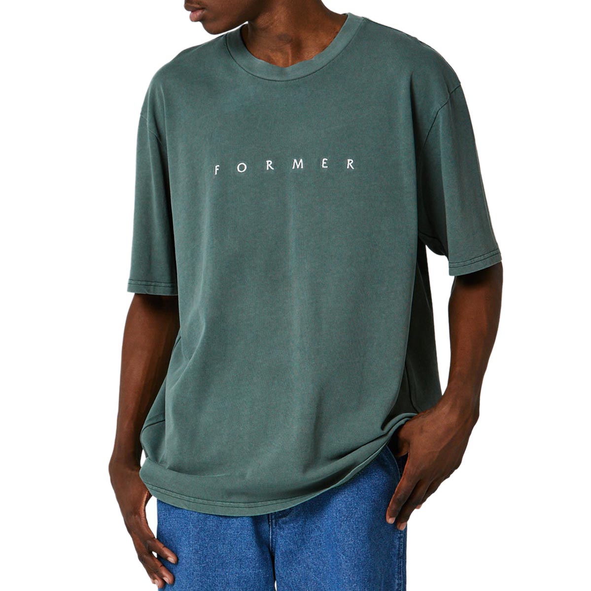 Former Suspend Os T-Shirt - Washed Green image 2