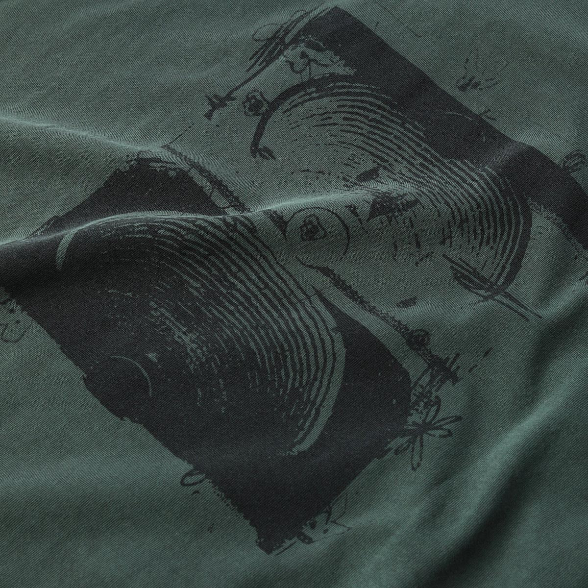 Former Crux Scratch T-Shirt - Washed Green image 4