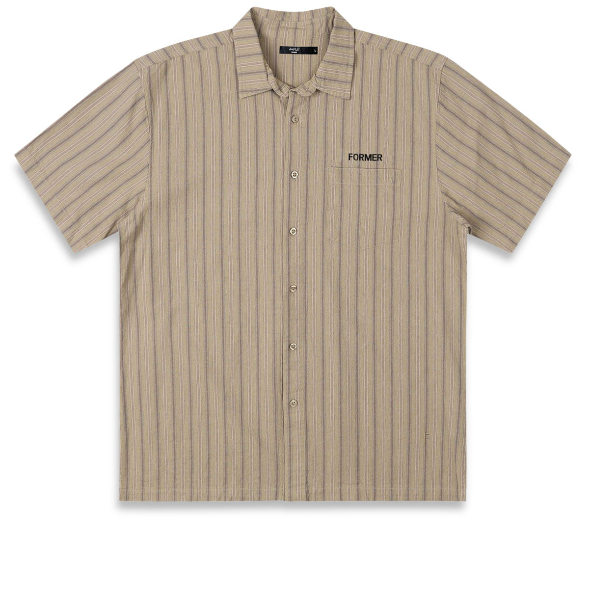 Former Reynolds Striped Shirt - Moss image 5