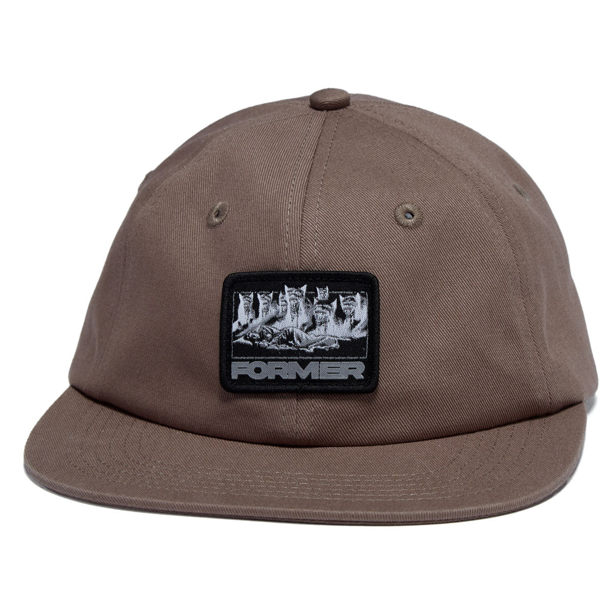 Former Theater Patch Hat - Taupe image 1