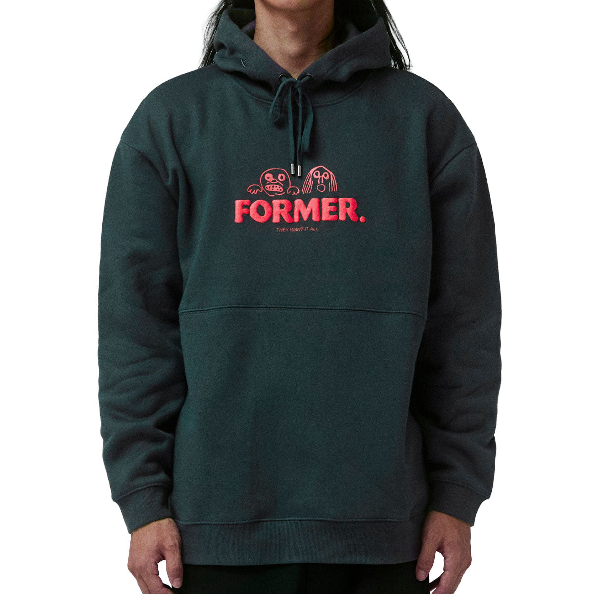 Former Want It All Hoodie - Petrol image 1