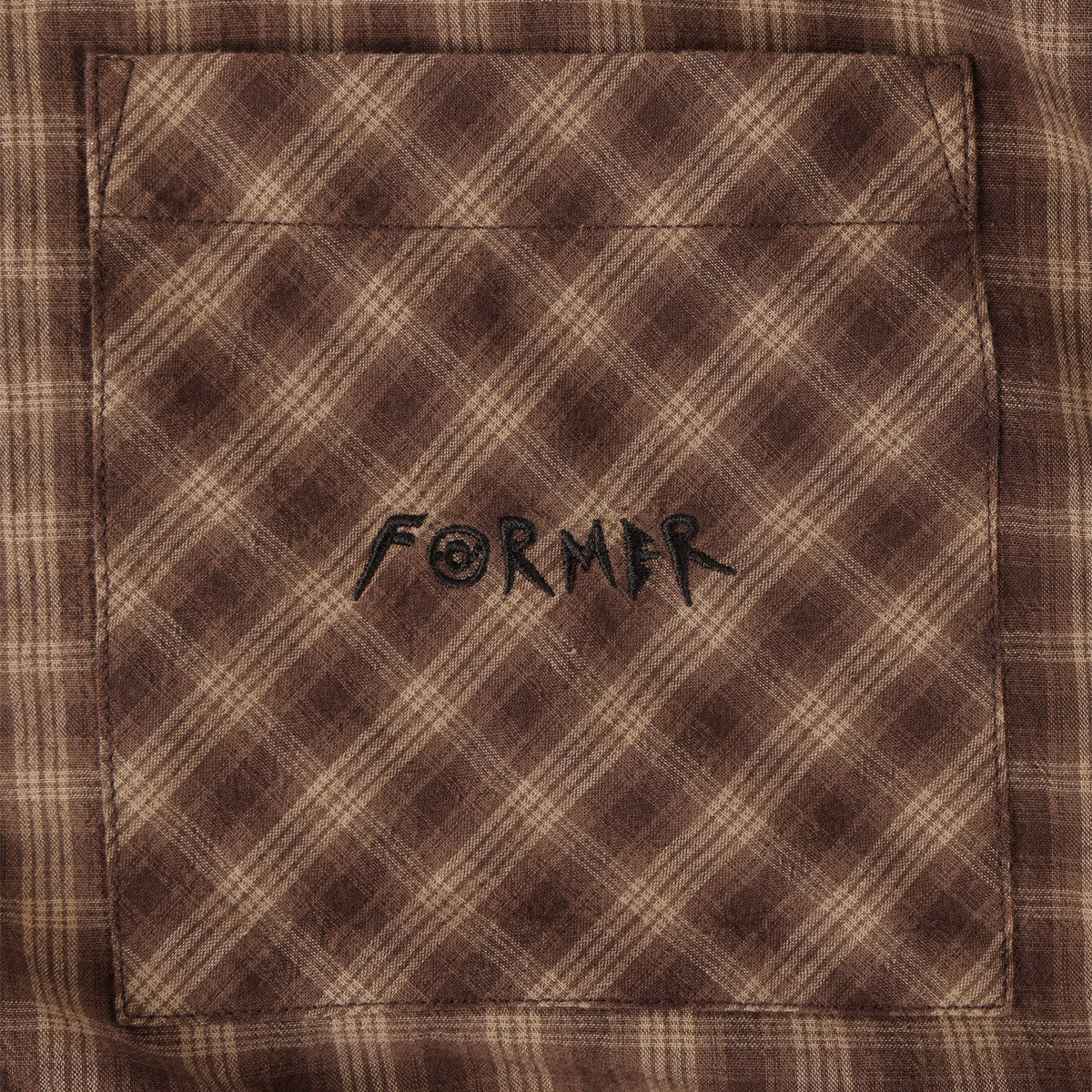 Former Manners Check Shirt - Bark image 5
