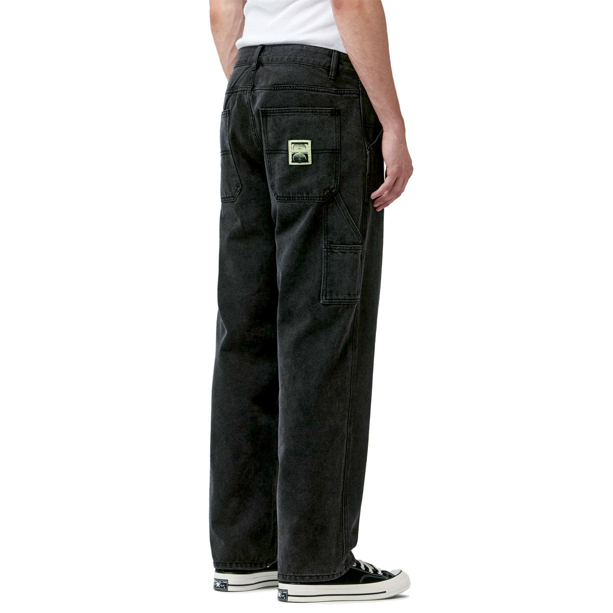 Former VT Distend Denim Carpenter Pants - Washed Black image 2