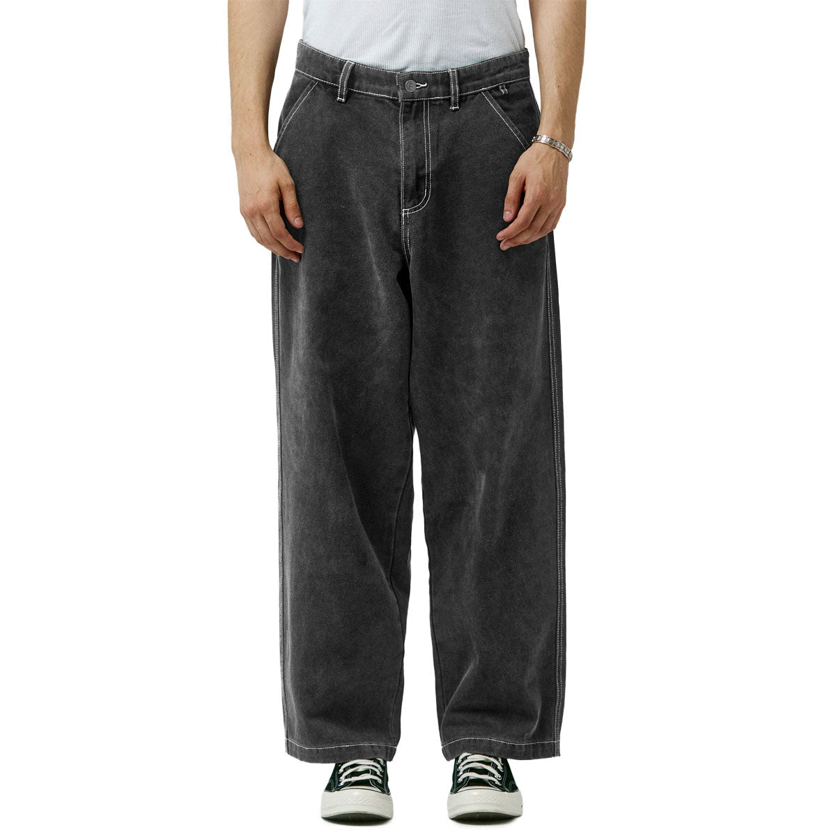 Former Reynolds Flatline Denim Jeans - Washed Black image 1