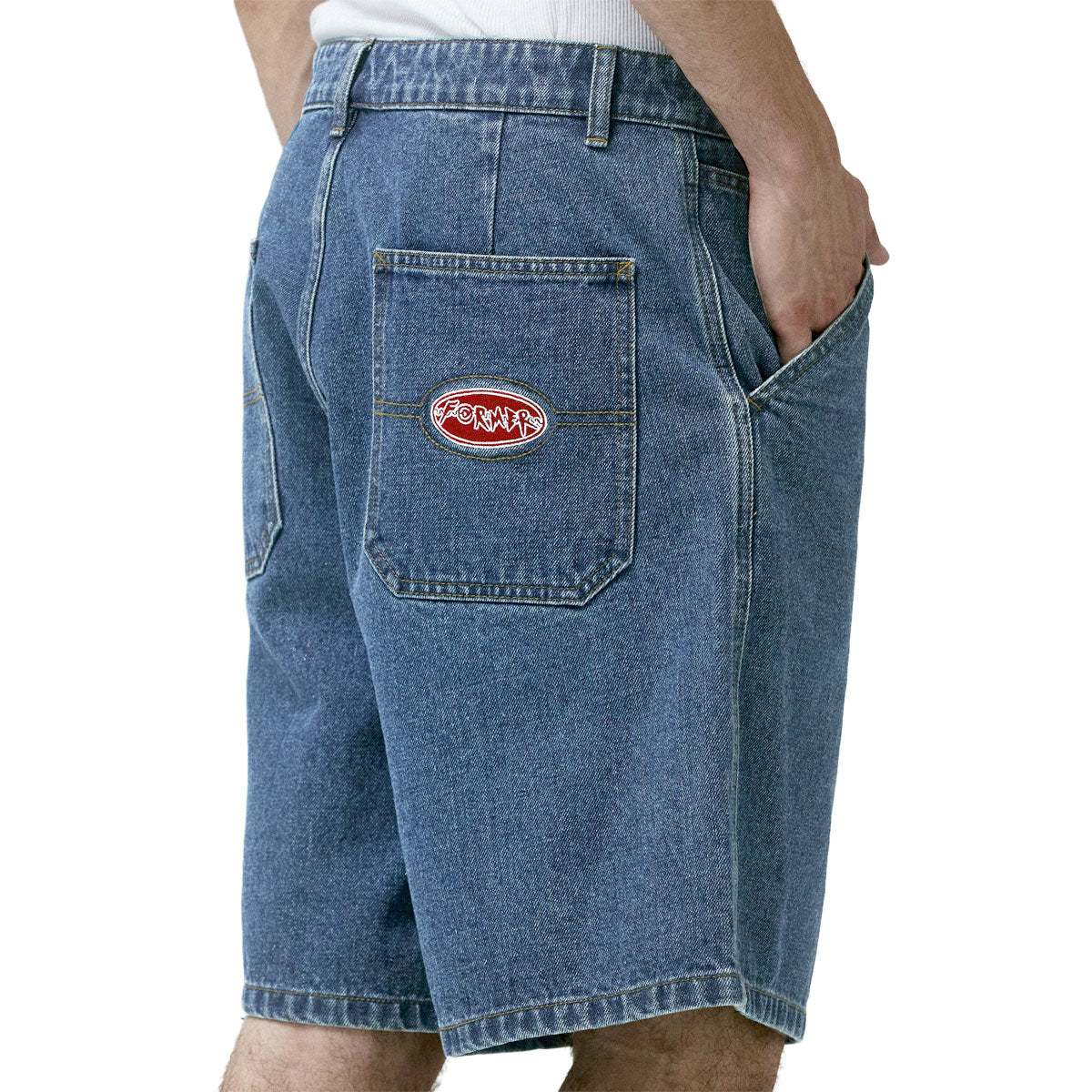 Former Reynolds Flatline Denim Shorts - Dark Blue image 5