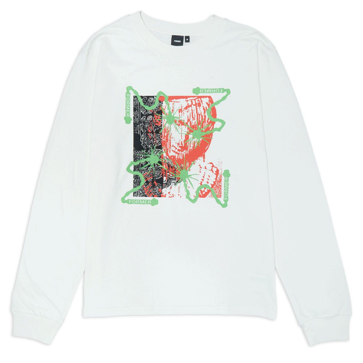 Former Chained Long Sleeve T-Shirt - Bone image 1