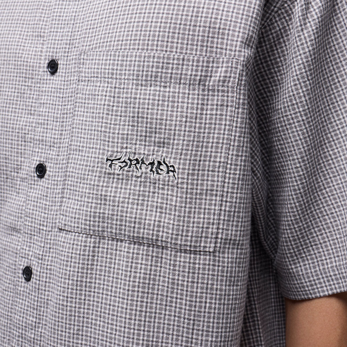 Former Vivian Check Shirt - Black image 3