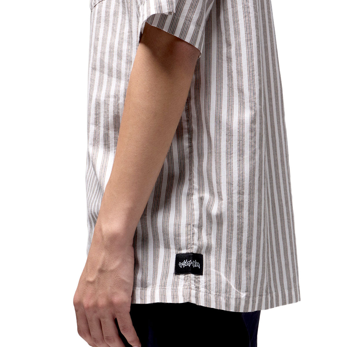 Former Reynolds Stripe Shirt - Choc image 3