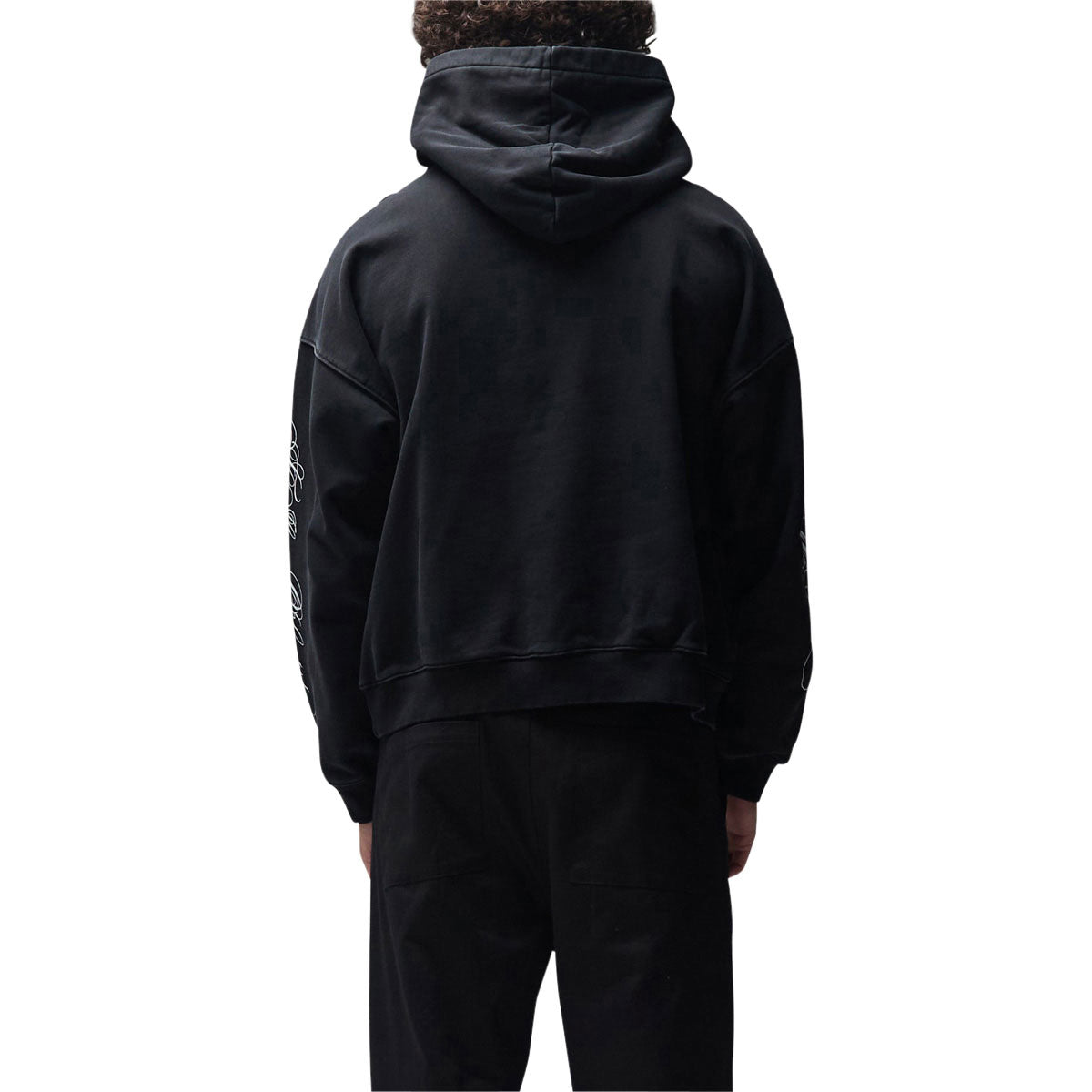 Former Illusion Boxy Hoodie - Washed Black image 2