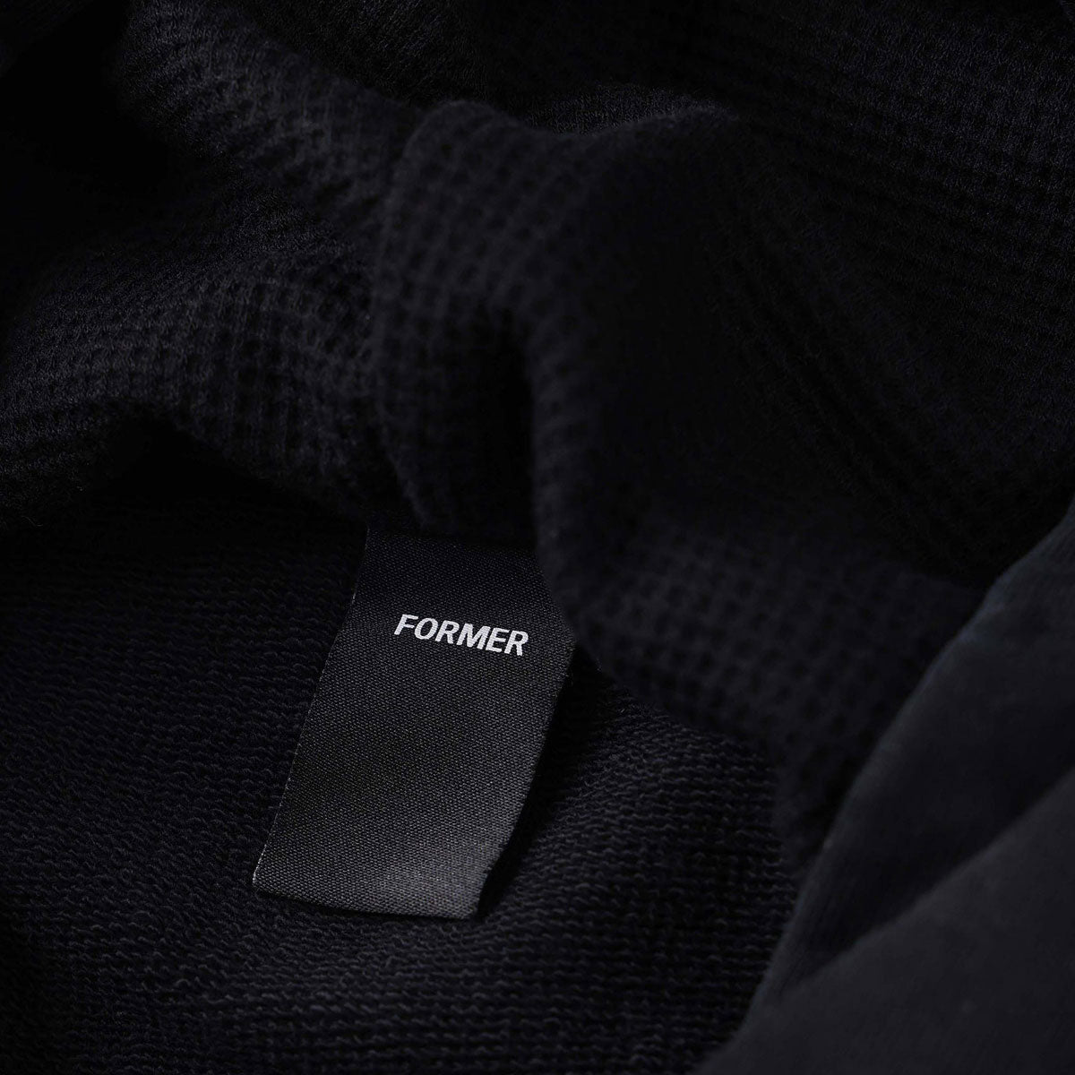 Former Illusion Boxy Hoodie - Washed Black image 4