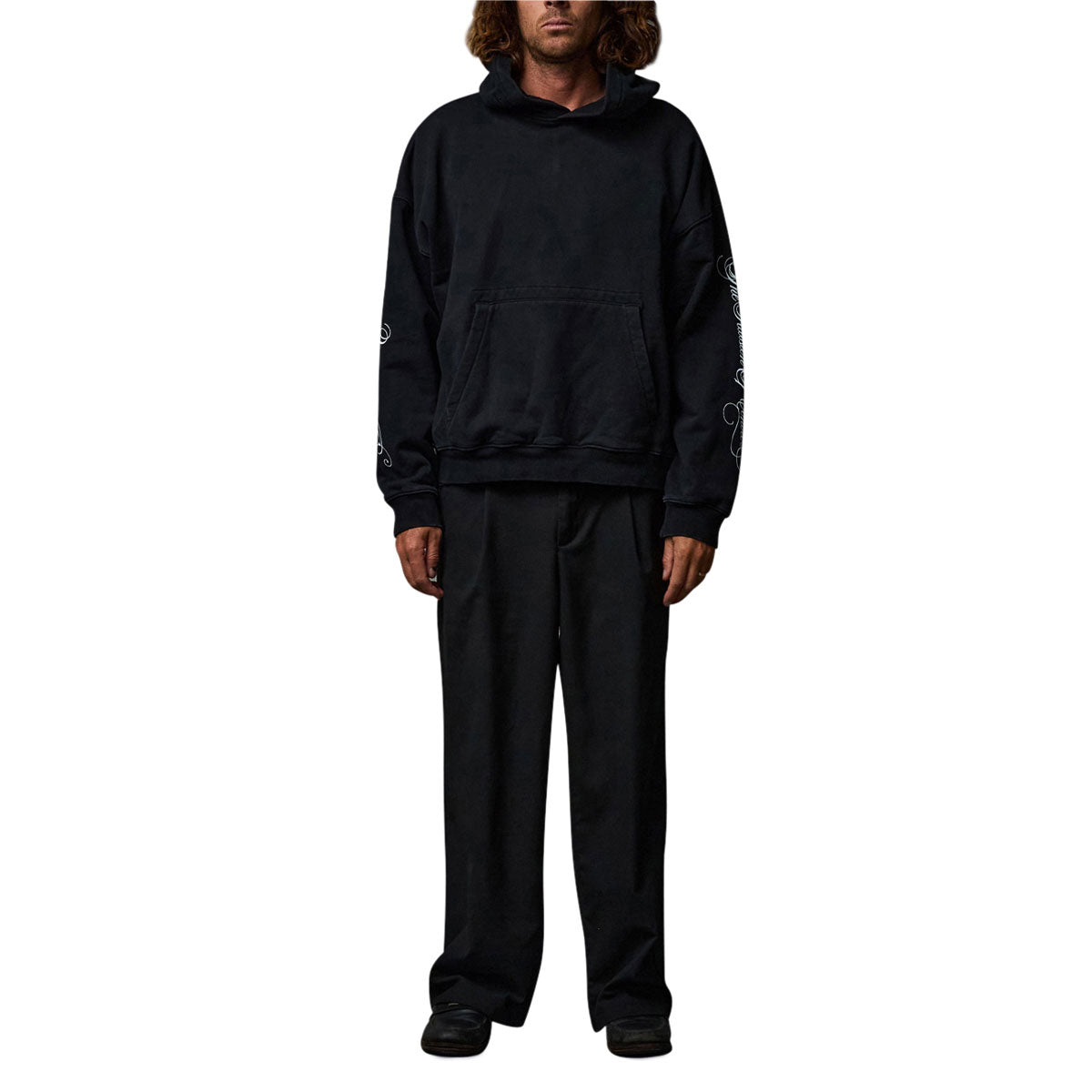 Former Illusion Boxy Hoodie - Washed Black image 5