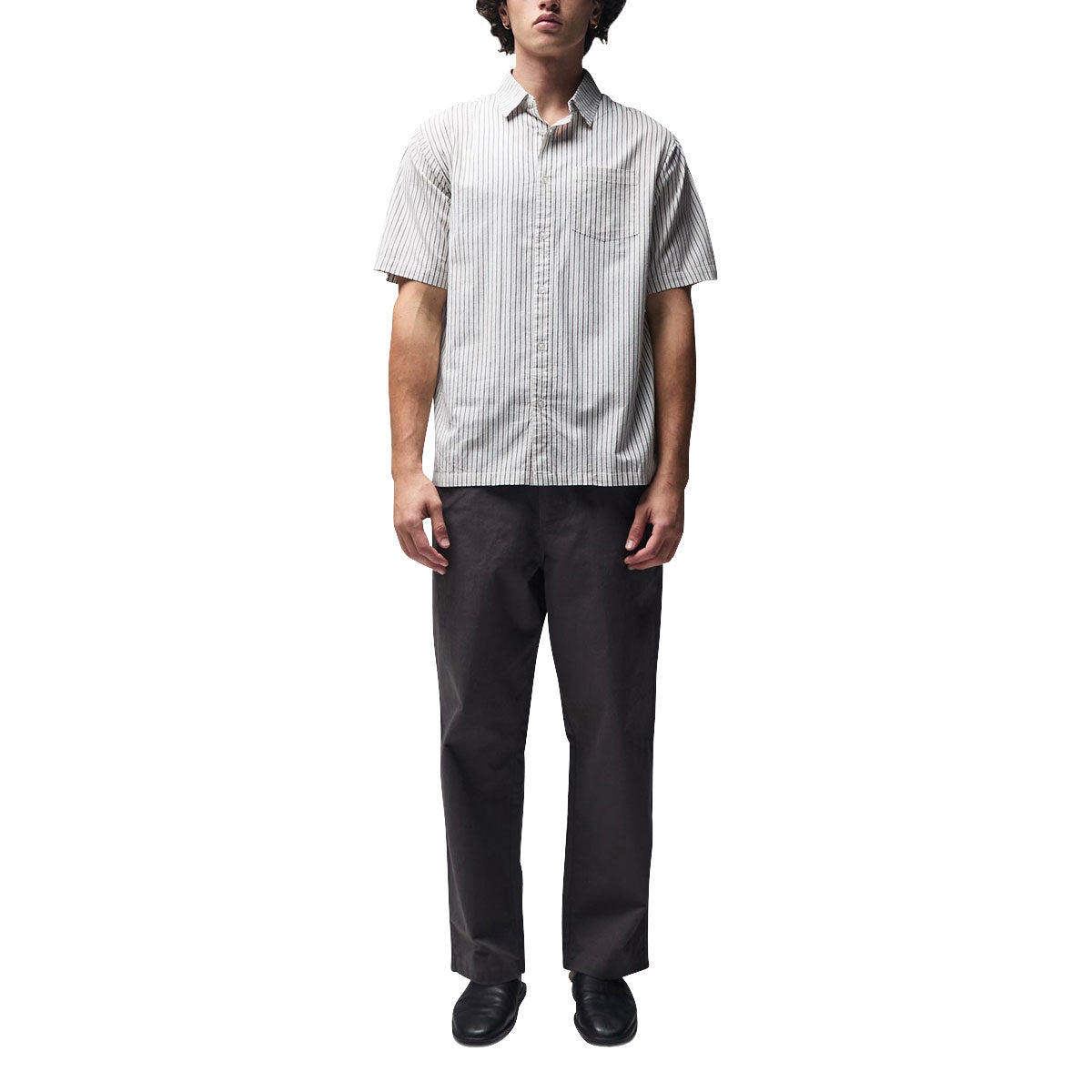 Former Reynolds Stripe Shirt - Beige image 2