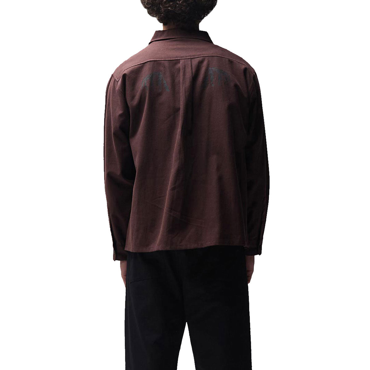 Former Vivian Engineered Long Sleeve Shirt - Bark image 2