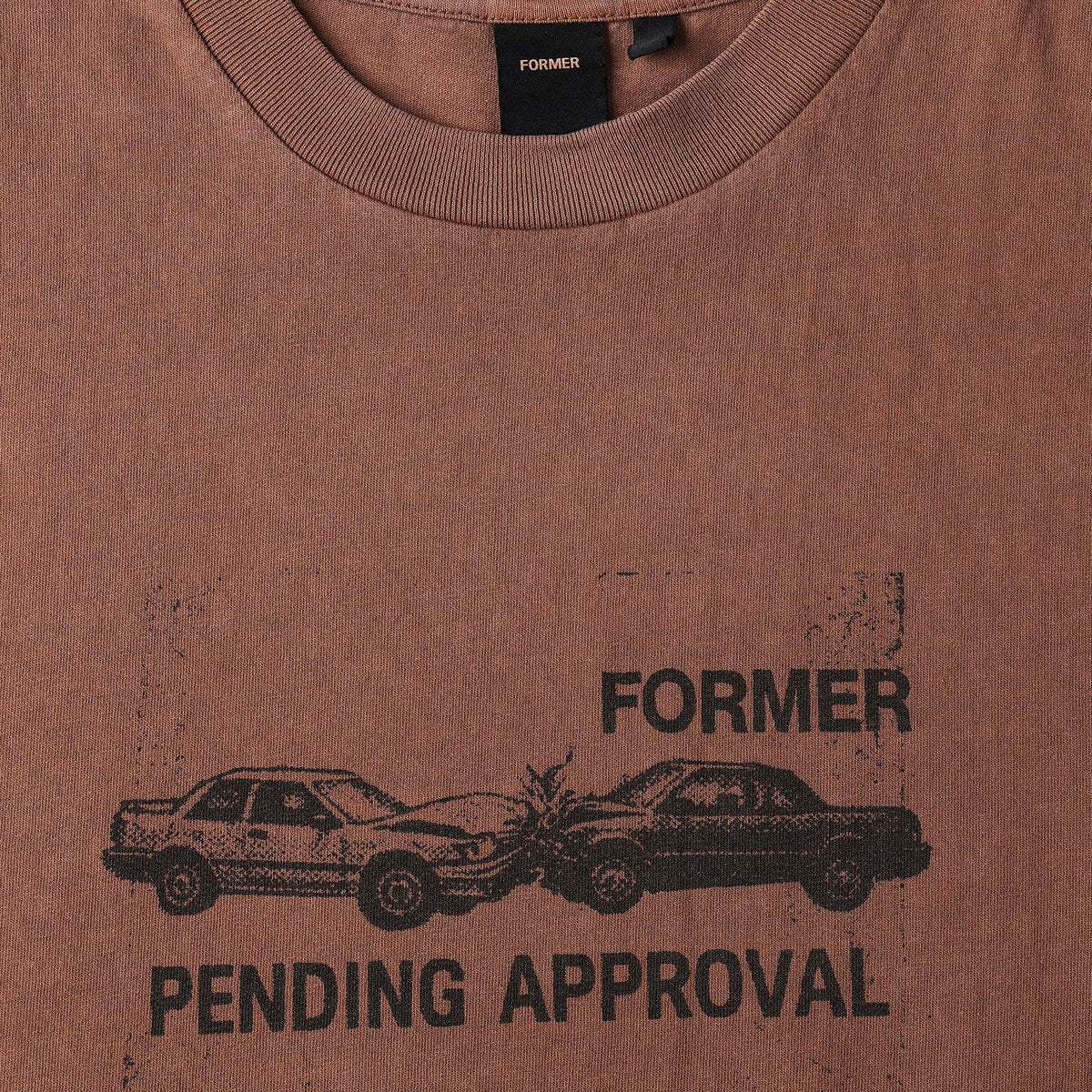 Former Fork In The Road T-Shirt - Washed Bark image 2