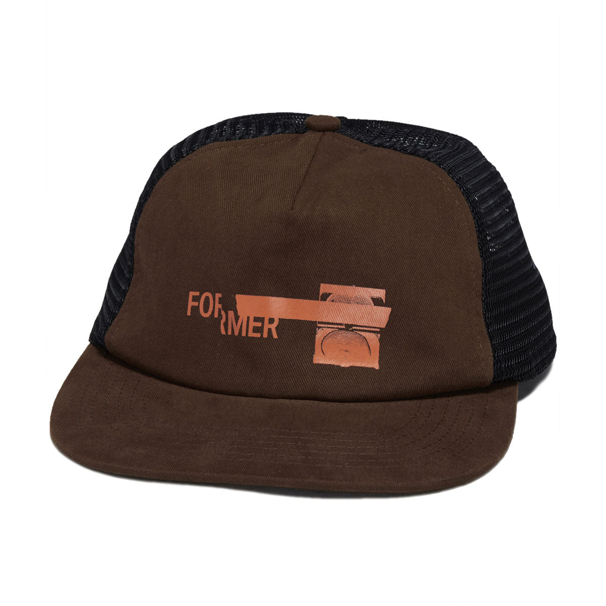 Former Tape Crux Trucker Hat - Bark image 1