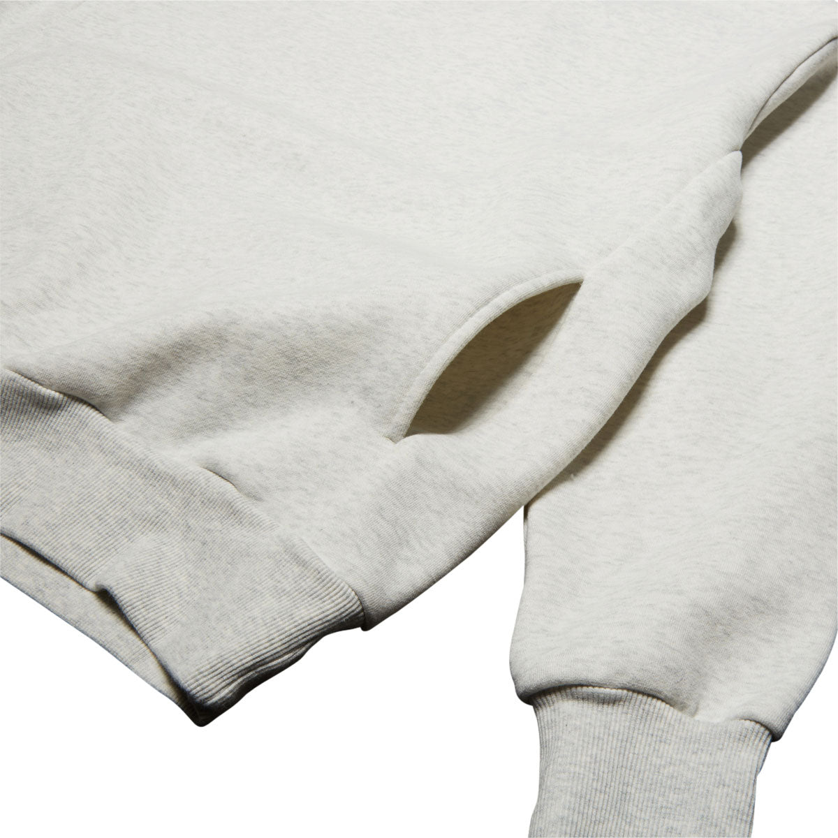 Rhythm Classic Fleece Crew Sweatshirt - Heathered Grey image 2