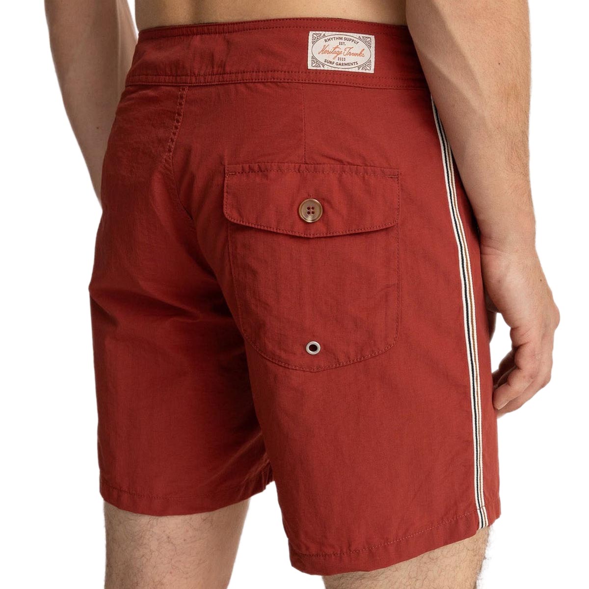 Rhythm Heritage Shorts - Rust image 3