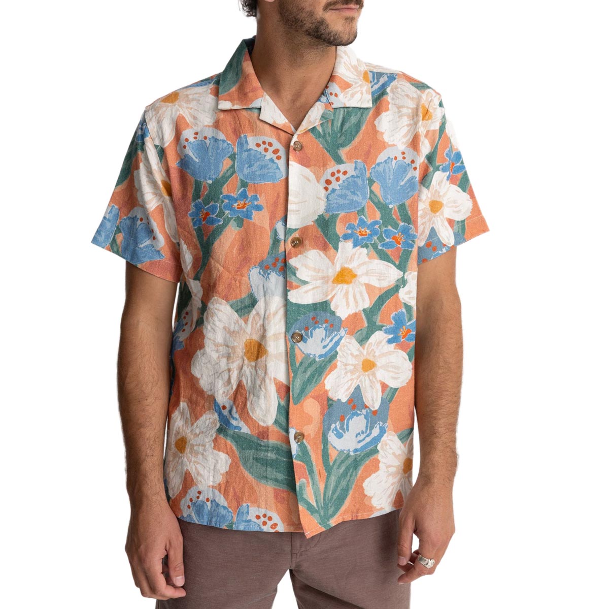 Rhythm Lost Orchid Shirt - Melon image 1