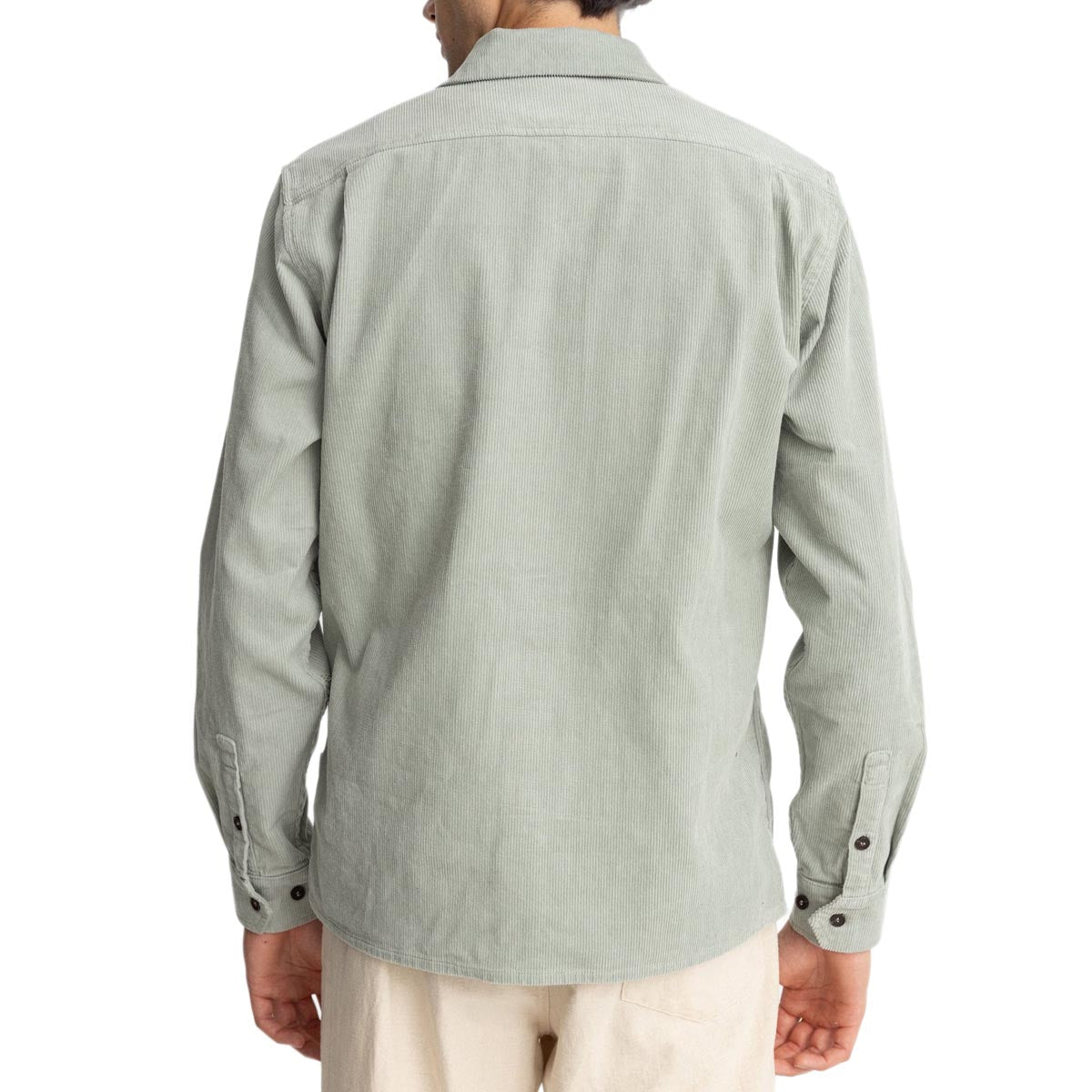 Rhythm Corduroy Long Sleeve Shirt - Seafoam image 4