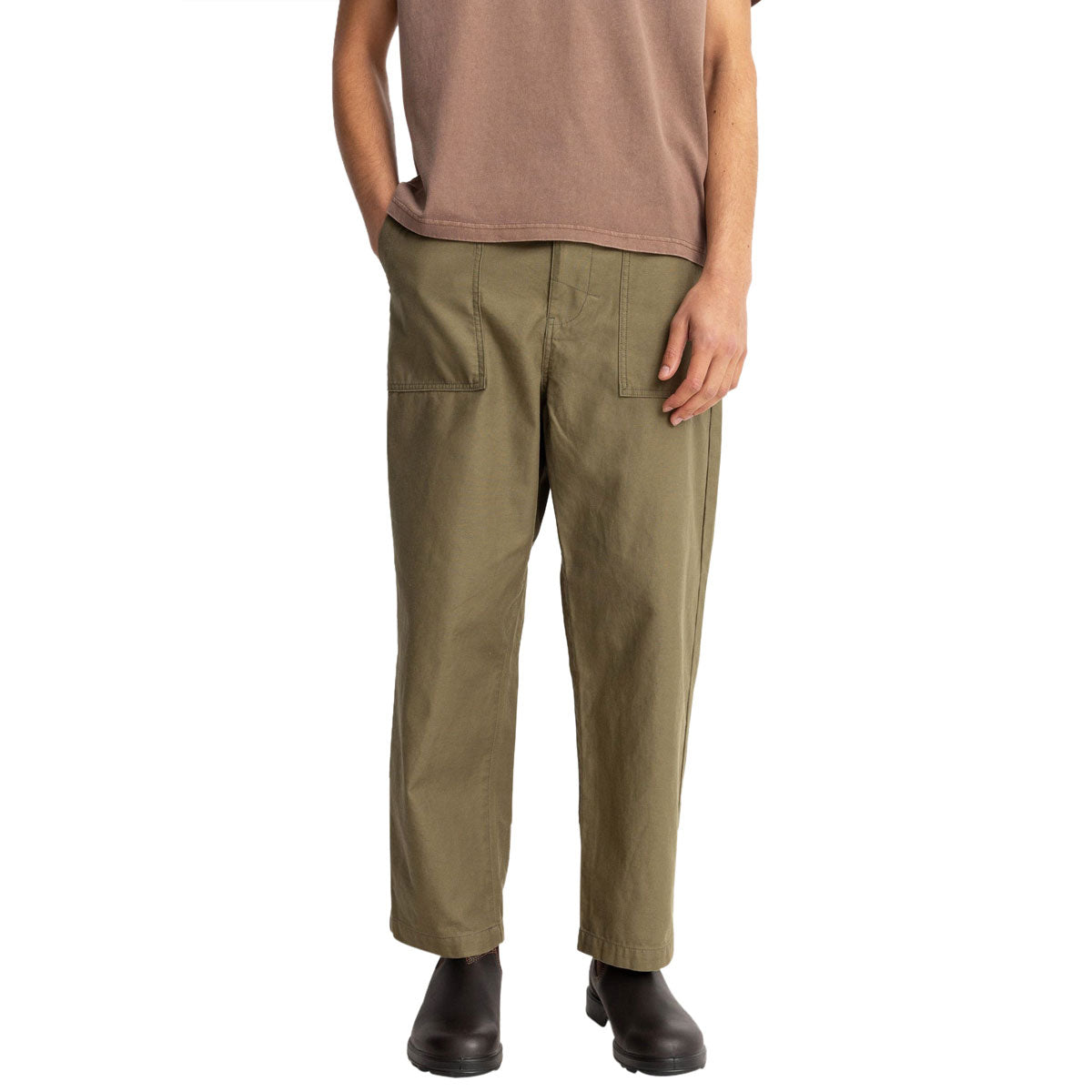 Rhythm Field Trouser Pants - Olive image 1