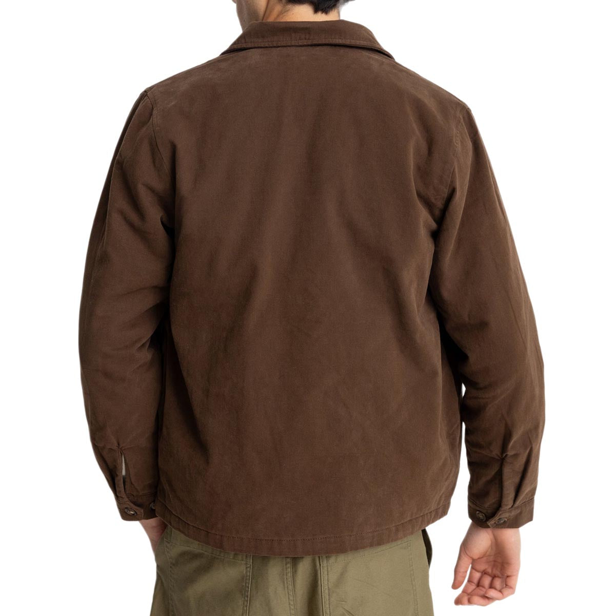 Rhythm Insulated Long Sleeve Over Shirt - Chocolate image 3