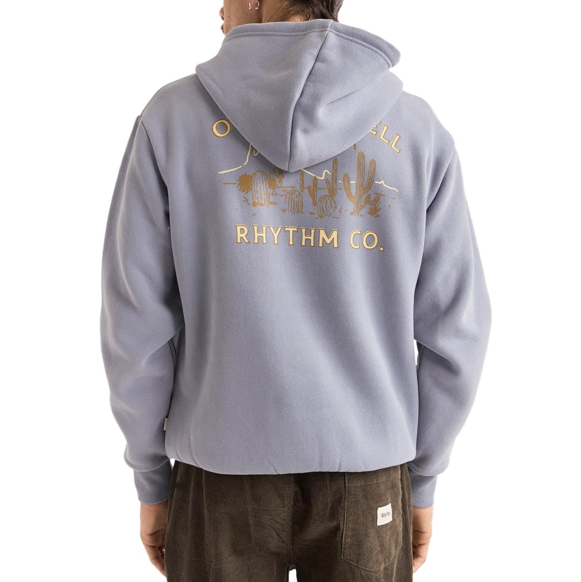 Rhythm Worn Path Fleece Hoodie - Sea Blue image 2