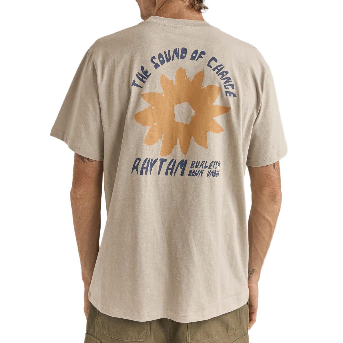 Rhythm Down Under Slub T-Shirt - Stone image 4