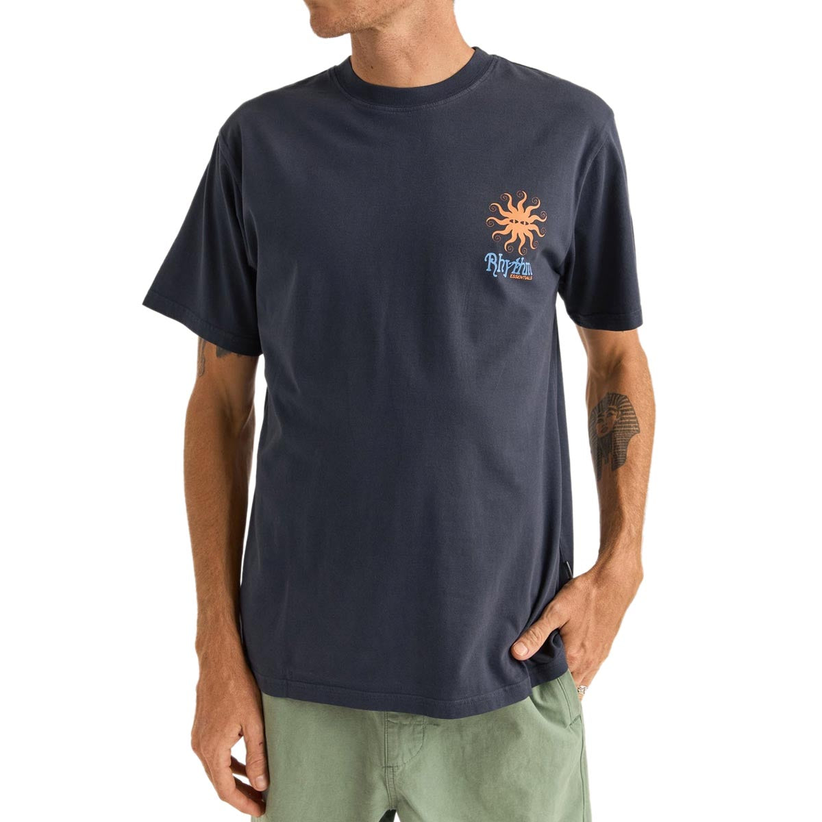 Rhythm Sun Vintage T-Shirt - Vintage Navy image 3