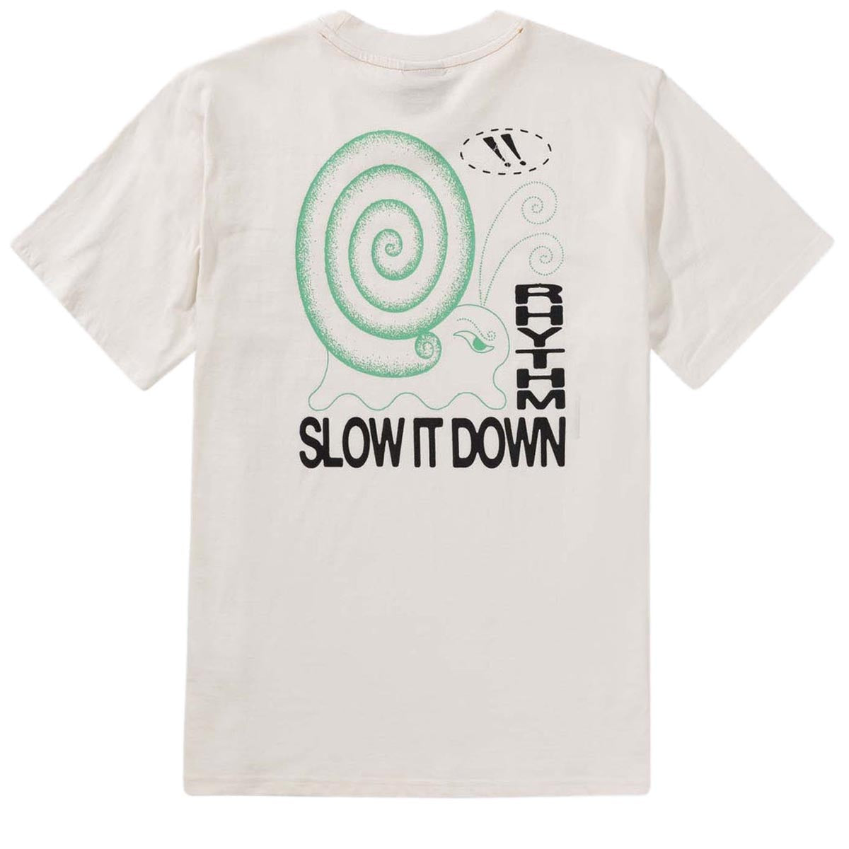 Rhythm Snail Vintage T-Shirt - Vintage White image 1