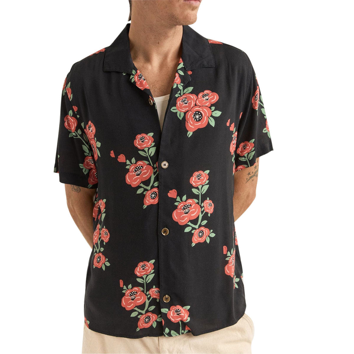 Rhythm Floral Shirt - Vinatge Black image 1