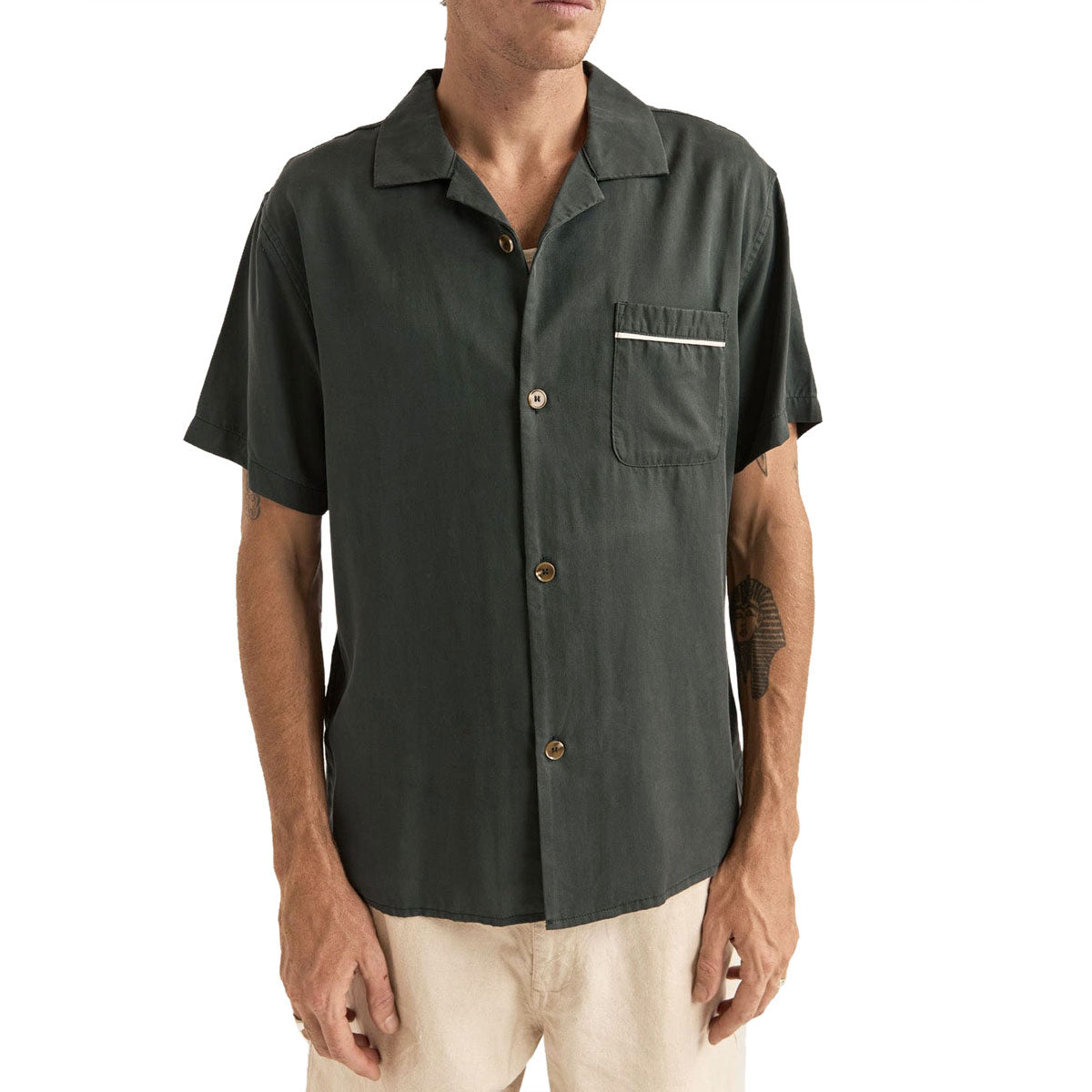 Rhythm Daytona Shirt - Dark Olive image 1