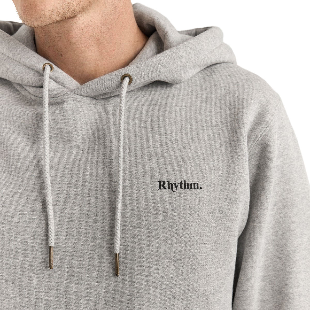 Rhythm Brand Fleece Hoodie - Grey Heather image 2